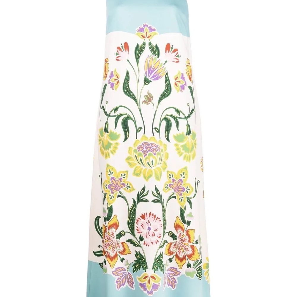 LA DoubleJ Floral Midi Dress